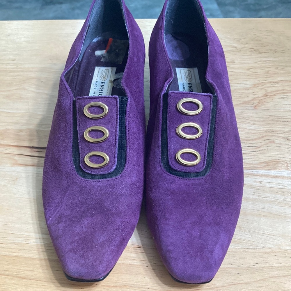 Purple Enrico Gerbi-size 5 1/2 M
